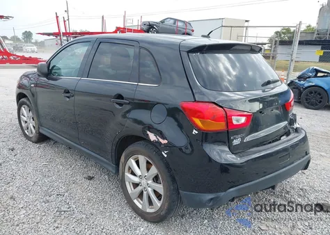 2014 Mitsubishi Outlander Sport Se из США, поврежденный, VIN 4A4AP4AU8EE020136